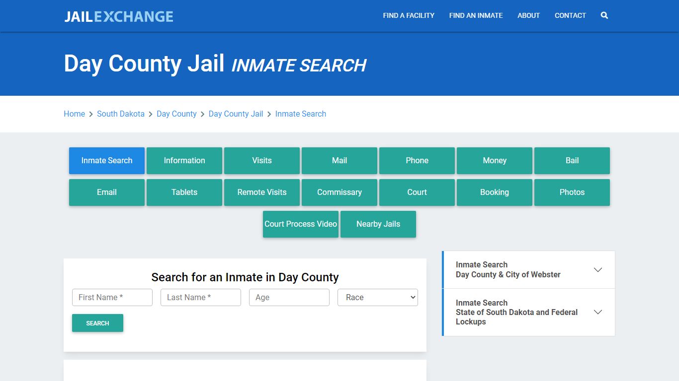 Day County Jail, SD Inmate Search: Roster & Mugshots